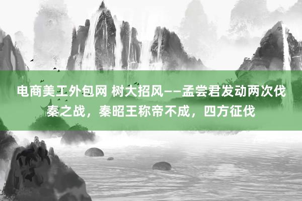 电商美工外包网 树大招风——孟尝君发动两次伐秦之战，秦昭王称帝不成，四方征伐